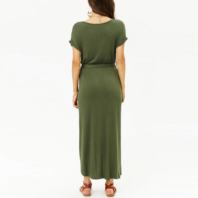 Factory high-low long maxi dress for women 4