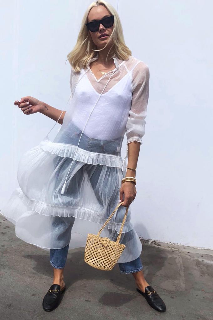 Clothing Fashion Women See-Through Sexy Beach Cover Up Dresses 8