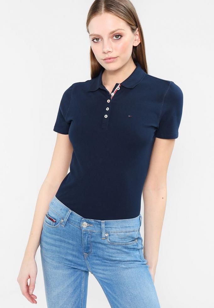 Wholesale Summer Fashion Polo shirt Women Clothing Tops With Button 6