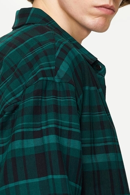 New Collection Long Sleeve Plaid Oversozed Shirts for Men