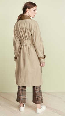 Fall Clothing Womans Wrap Dress Coat For Women with Slit