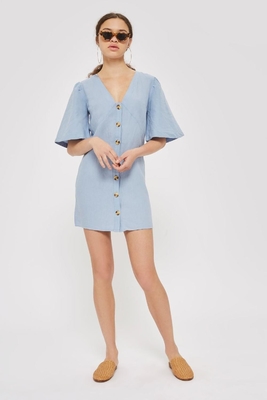 High Quality Wholesale Breathable Soft Loose Casual Shirt Dress Cotton