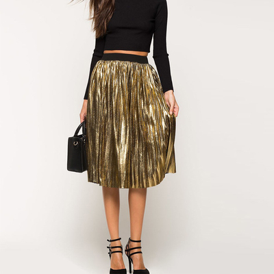 kee length high waist maxi skirt