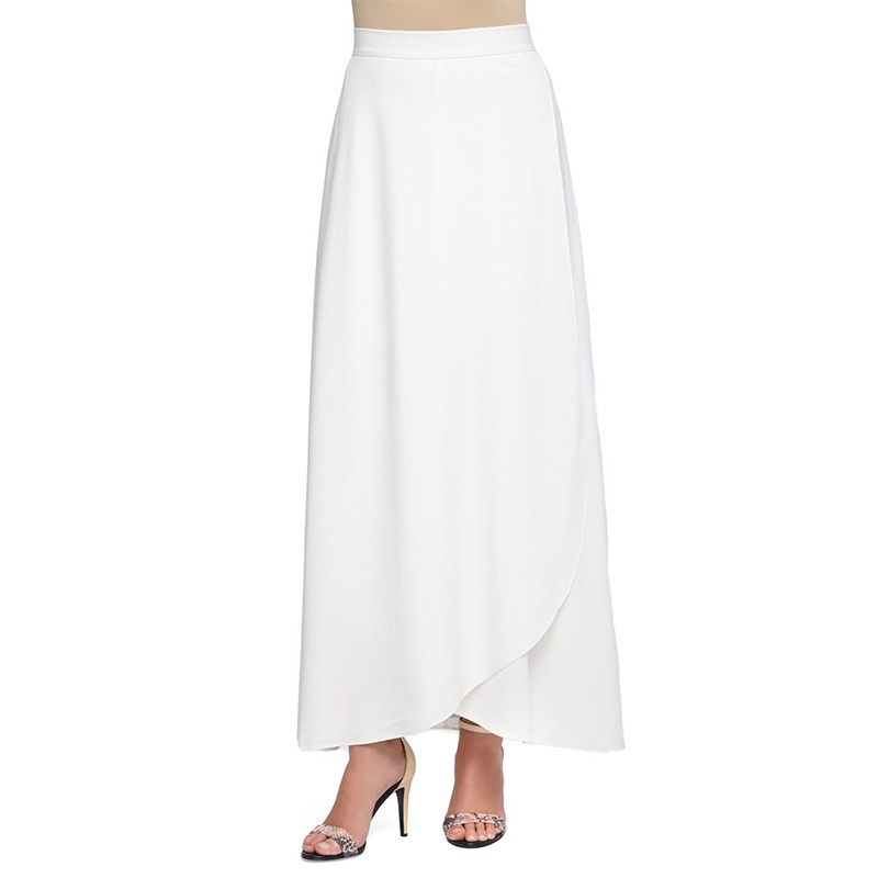 Alibaba wholesale women skirt white wrap maxi long skirt models
